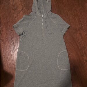 Soft Surroundings Gray Hooded Sweatshirt